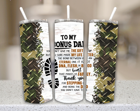 Bonus Dad Real Love Father’s Day tumbler
