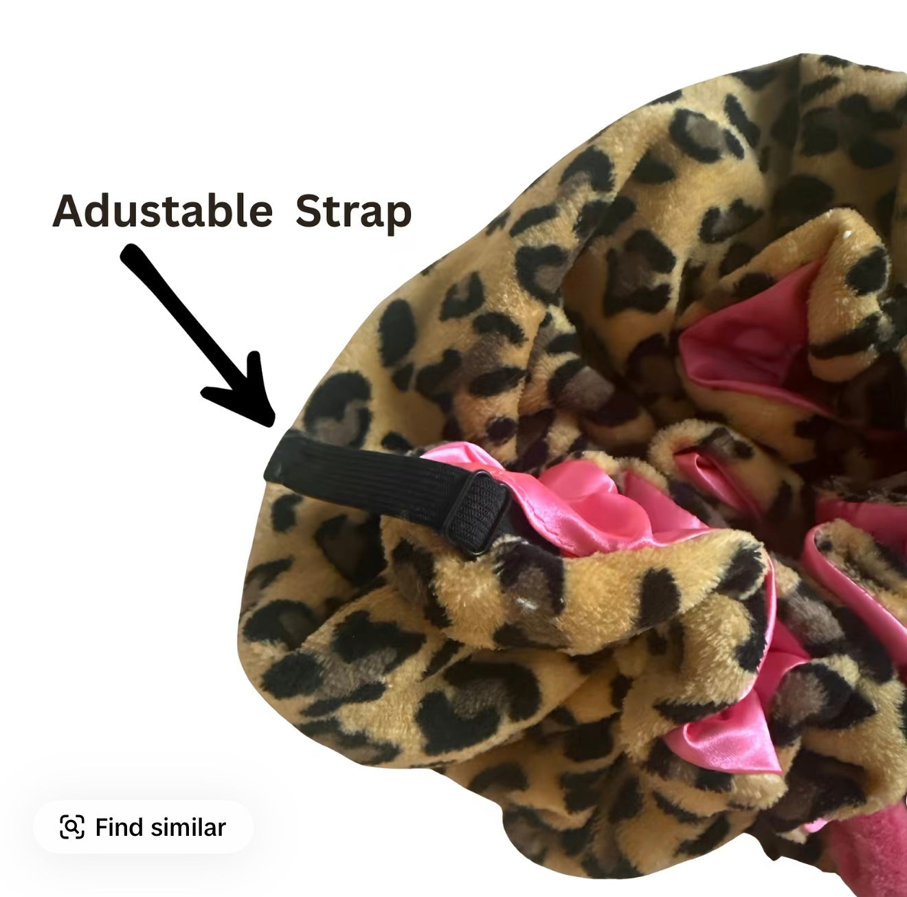 Cozy hair bonnet for women sleeping