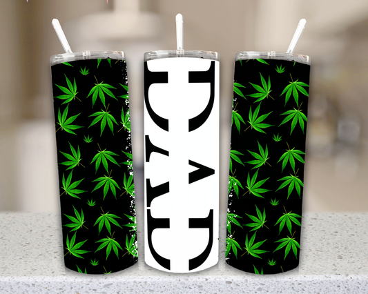 Dad Powered Father’s Day tumbler for dad