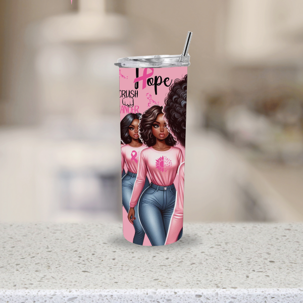 Empowerment tumbler for coffee and water