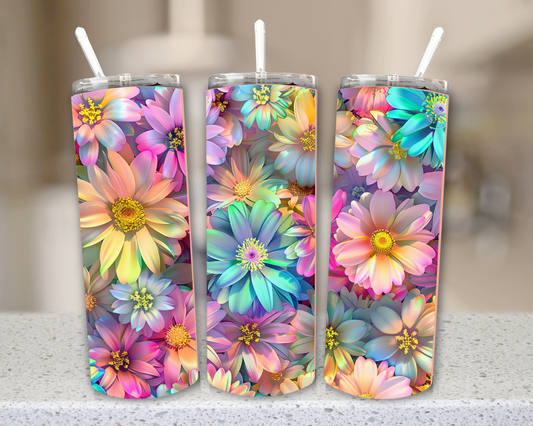 Floral Flex tumbler for women