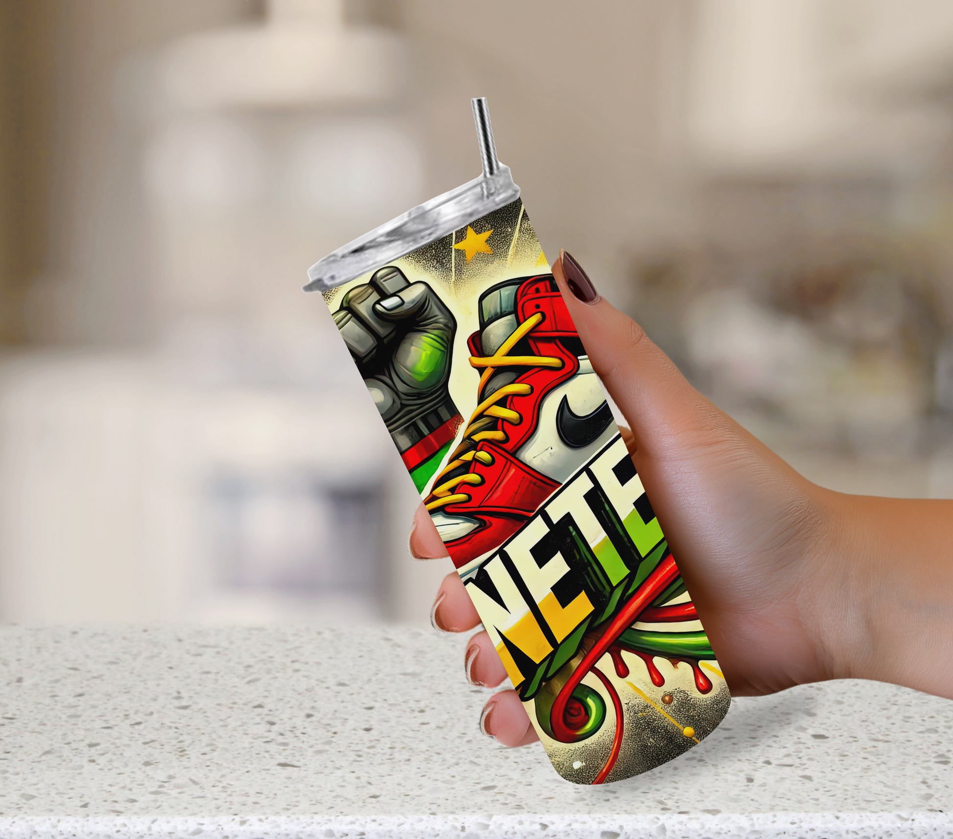 Freedom tumbler for Juneteenth