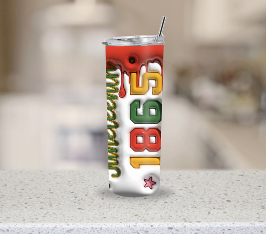 Juneteenth freedom gift travel cup