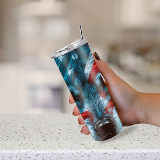 Patriotic travel cup for 4th of July