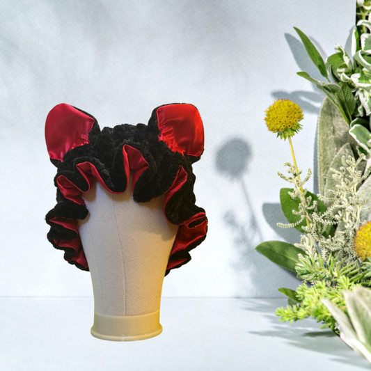 Kawaii teddy bonnet for women