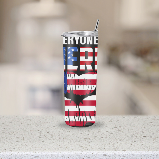 Stars tumbler travel cup gift